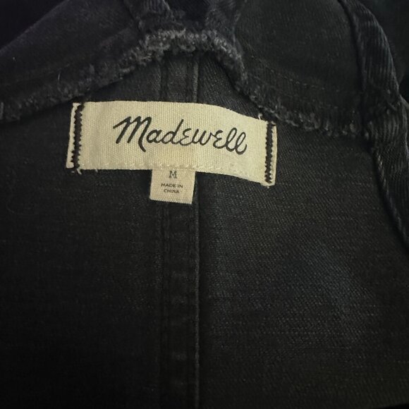 Madewell Skinny‎ Denim Overalls in Lunar Wash size Medium - Picture 4 of 8
